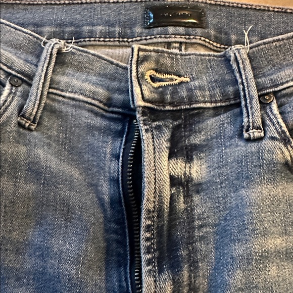MOTHER Light Blue Skinny Jeans - Picture 3 of 7